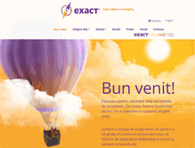 Tablet Screenshot of exactcc.ro